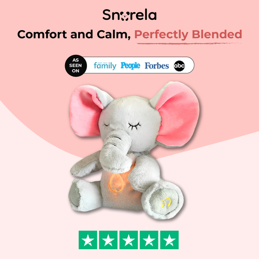 Snorela Sleep Calm Elephant Plush